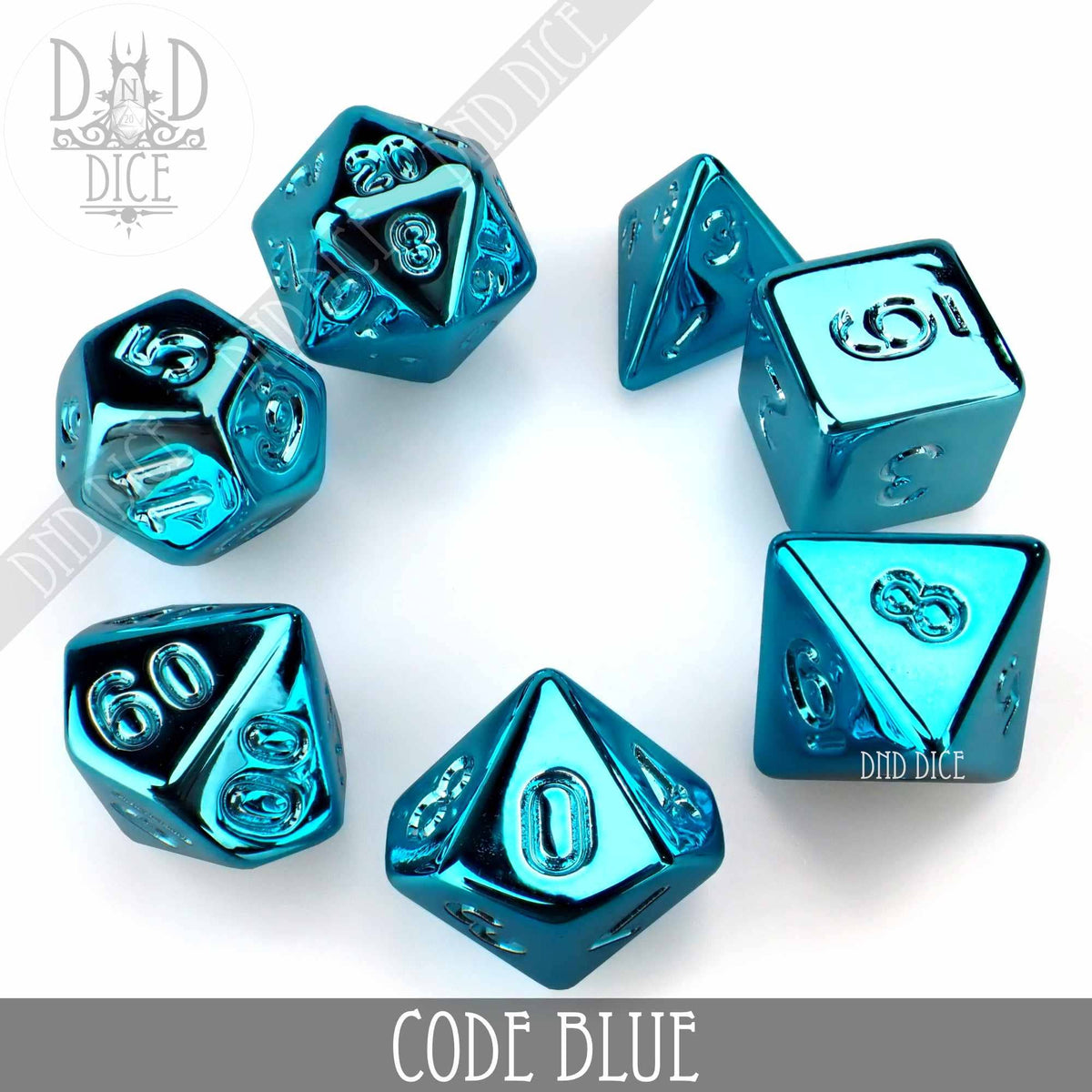 DND Dice - Code Blue