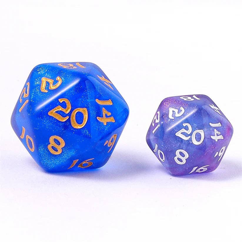 Hymgho Premium Dice - Mini Polymer RPG Dice Set - Fairy Farts