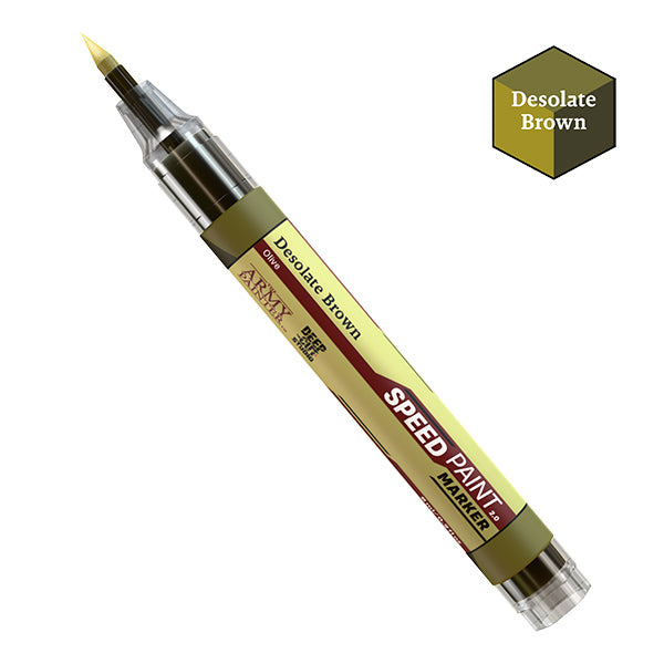 The Army Painter- Speedpaint Marker: Desolate Brown