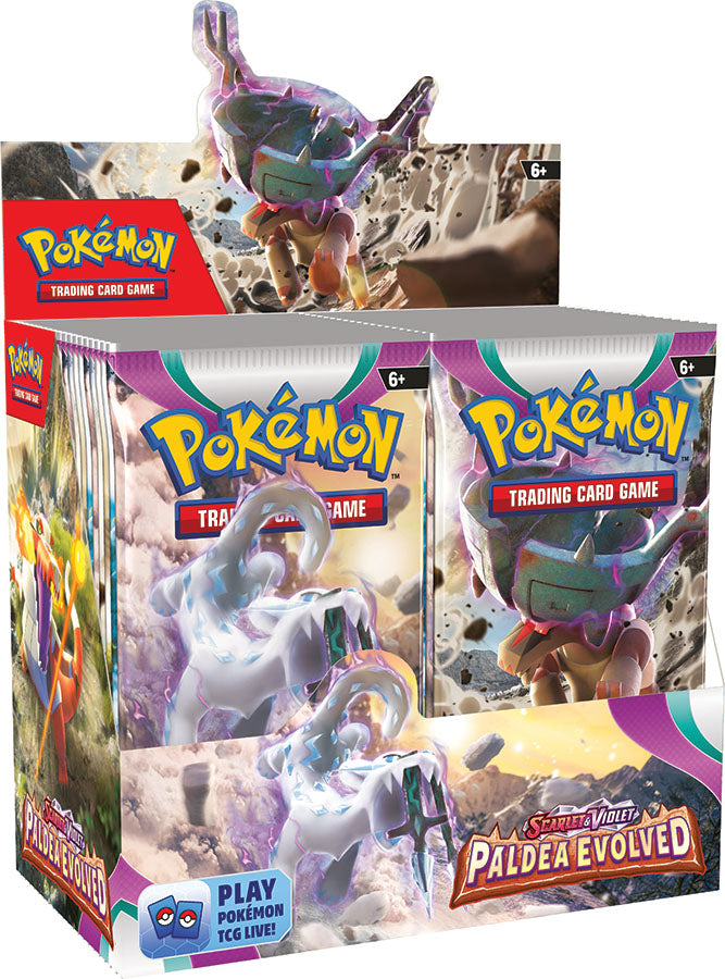 Pokemon TCG: Scarlet & Violet - Paldea Evolved Booster Display