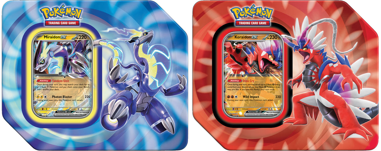 Pokemon TCG: Scarlet & Violet - Paldea Legends Tin