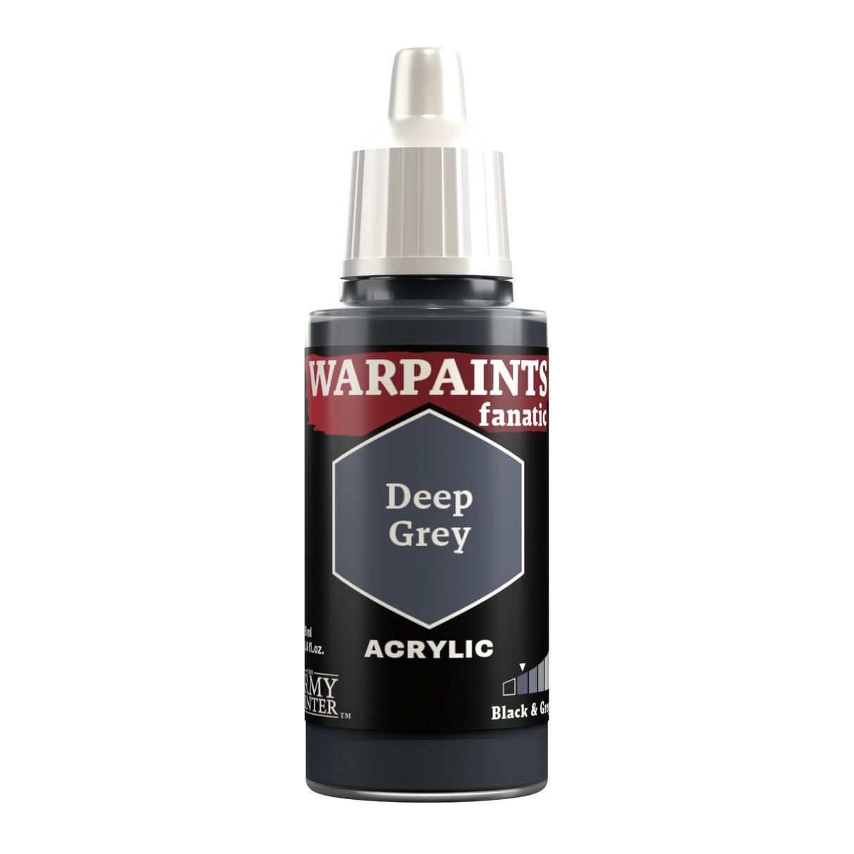 The Army Painter Warpaints Fanatic: Deep Grey 18ml