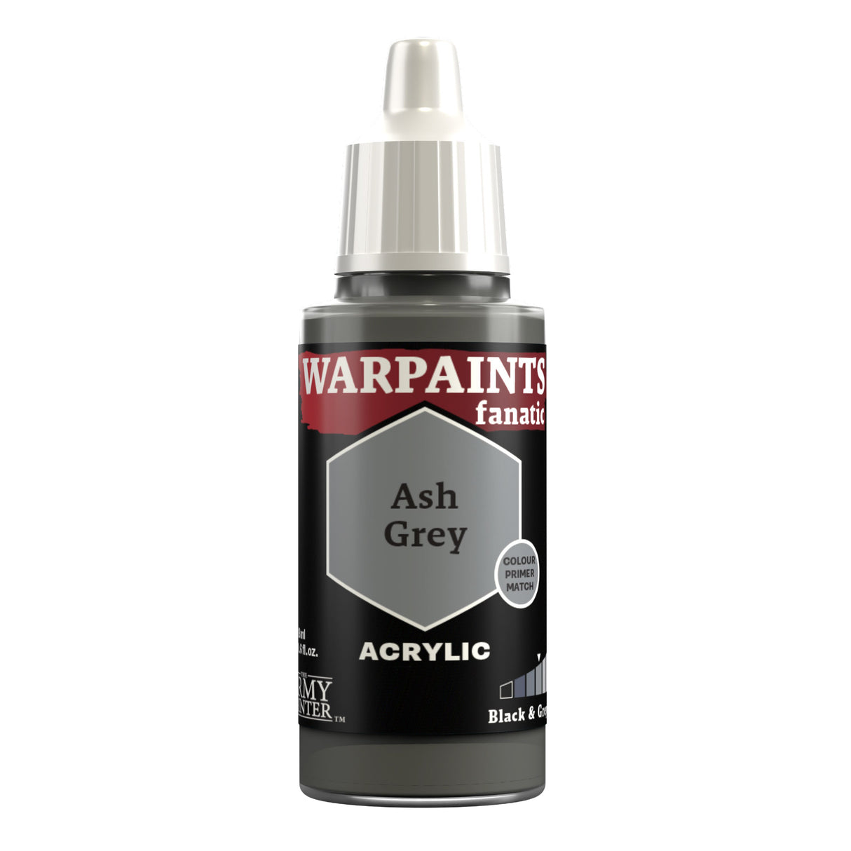 The Army Painter Warpaints Fanatic: Ash Grey 18ml
