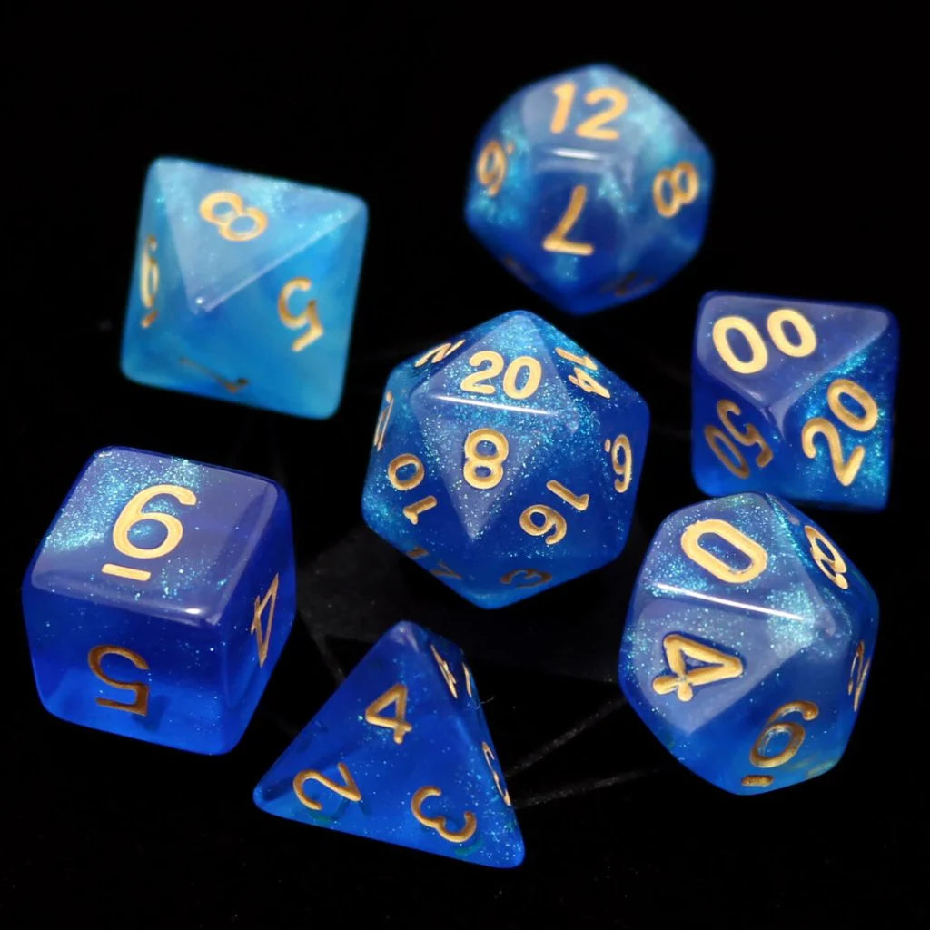 Die Hard Dice: 7pc RPG Set - Mermaids Crown