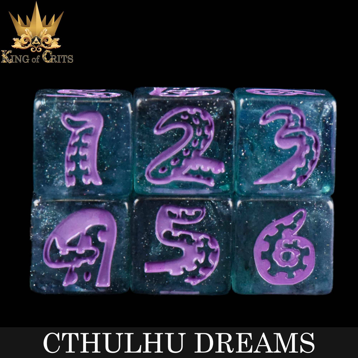 DND Dice - Cthulhu Dreams - 11 Dice Set