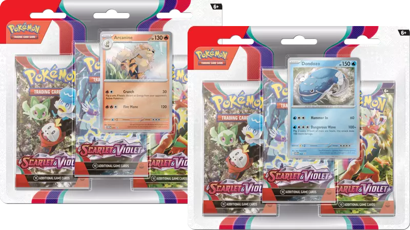 Pokemon TCG: Scarlet & Violet #1 3 Pack Blister Booster