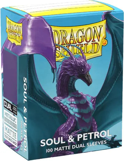 Dragon Shield: (100) Matte Dual Soul & Petrol