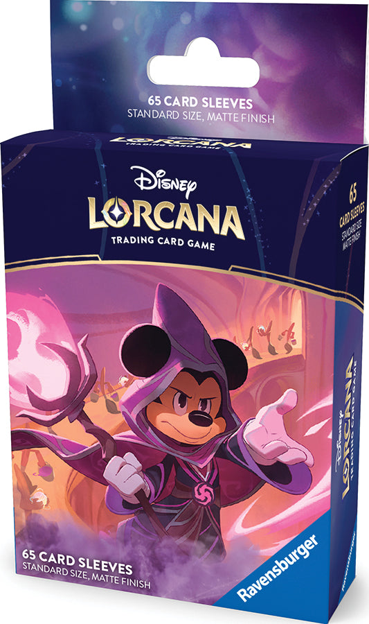 Disney Lorcana TCG: Reign of Jafar - Card Sleeves, Sorcerer Mickey