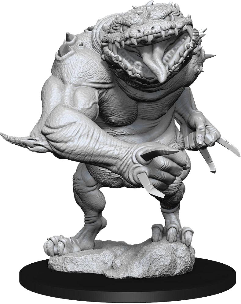 Dungeons & Dragons Nolzur's Marvelous Unpainted Miniatures: Blue Slaad