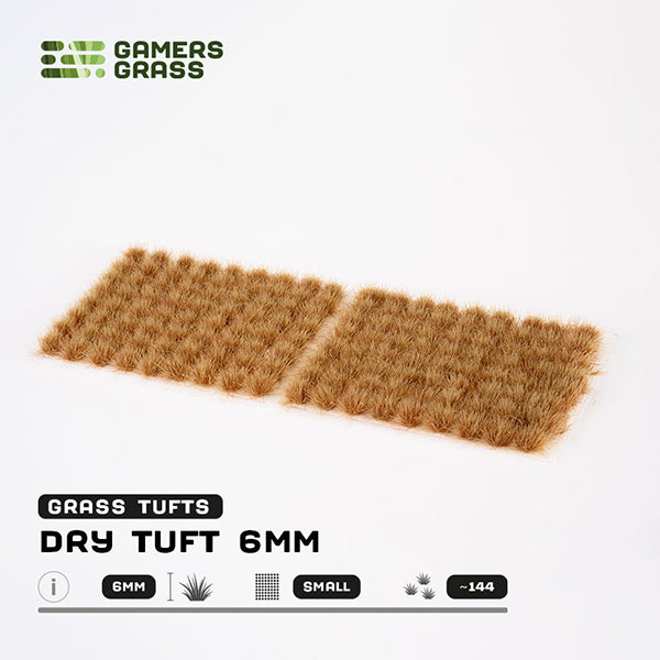 Gamers Grass Tufts: Tufts- Dry Tuft 6mm- Small
