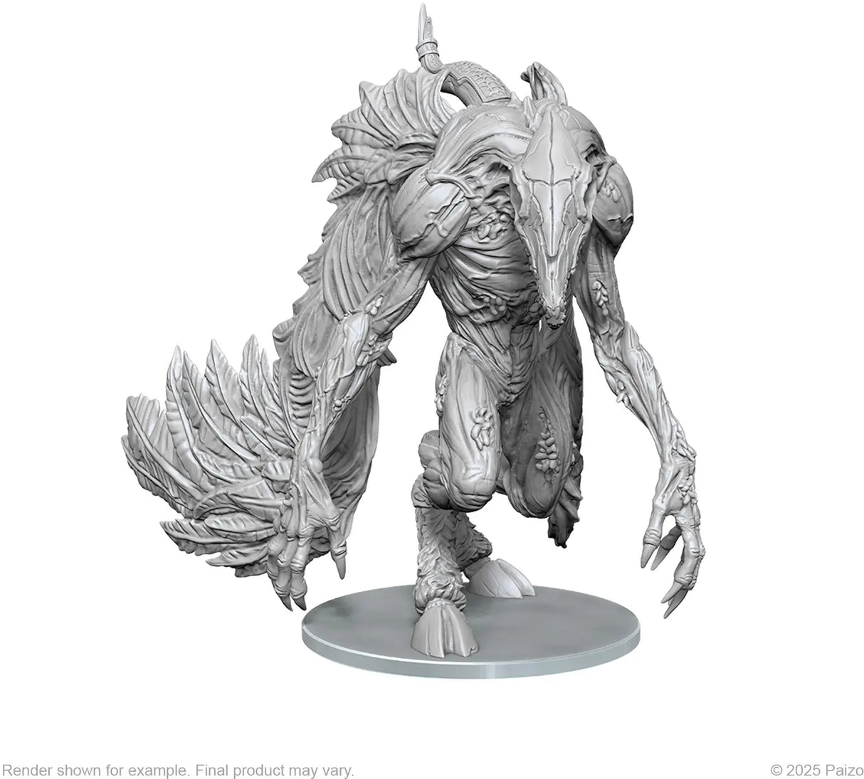 Pathfinder Battles Deep Cuts Unpainted Miniatures: Leukodaemon