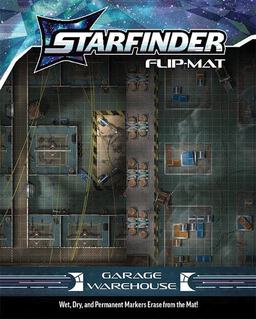 Starfinder RPG: Flip-Mat - Garage Warehouse