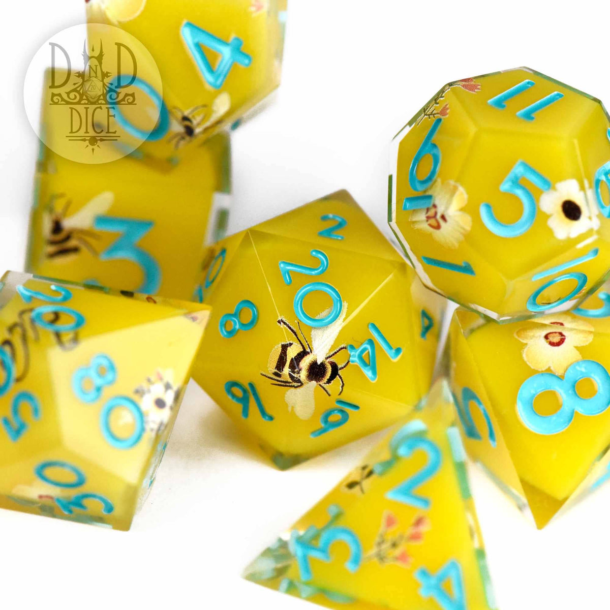 DND Dice - Beekeeper (Handmade)