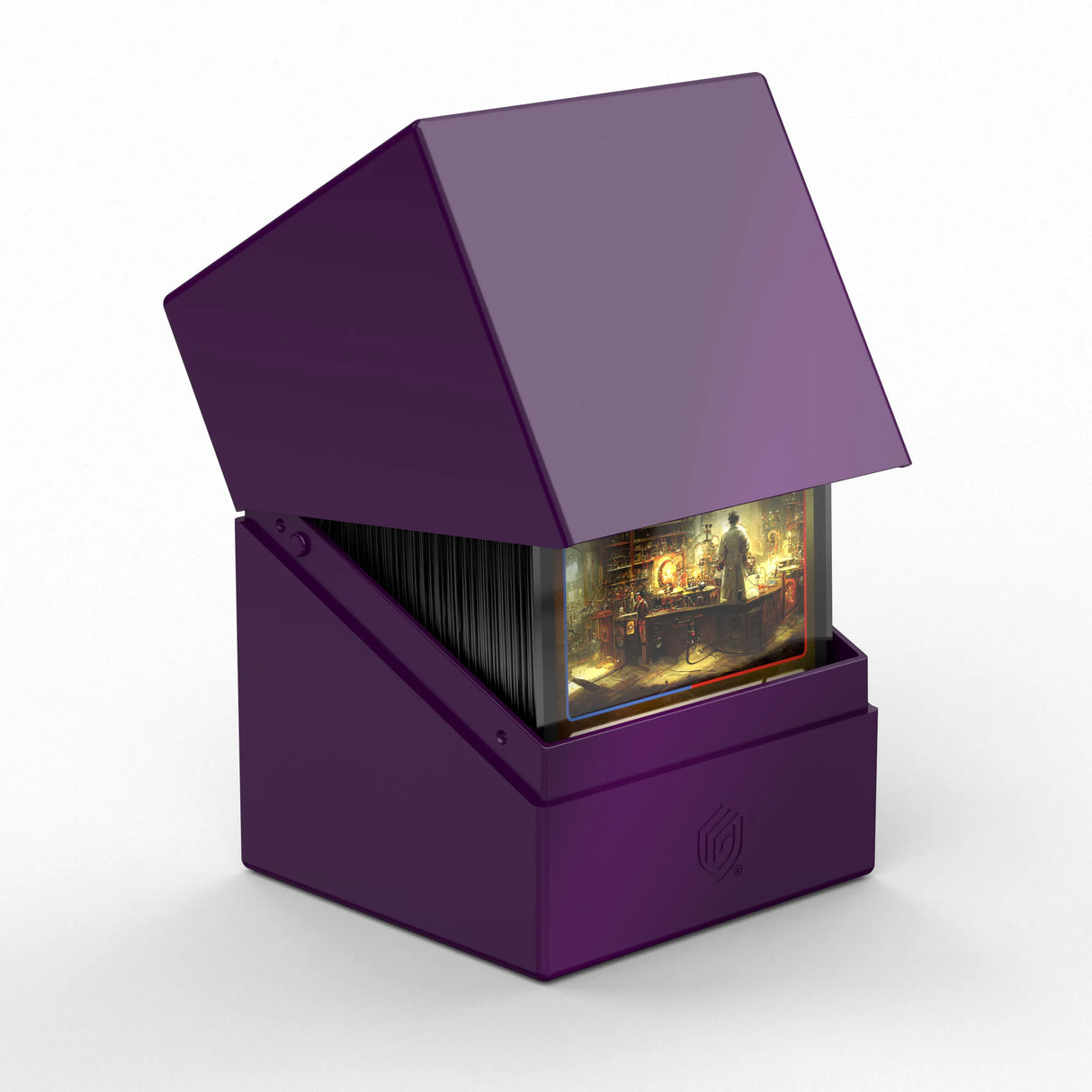 Ultimate Guard Deck Case Boulder 100+ Solid Opaque Purple