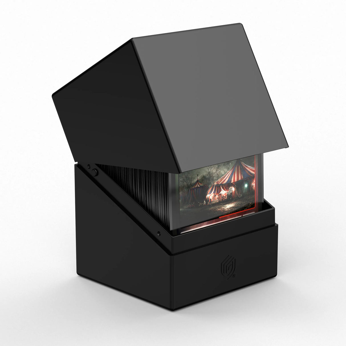 Ultimate Guard Deck Case Boulder 100+ Solid Opaque Black