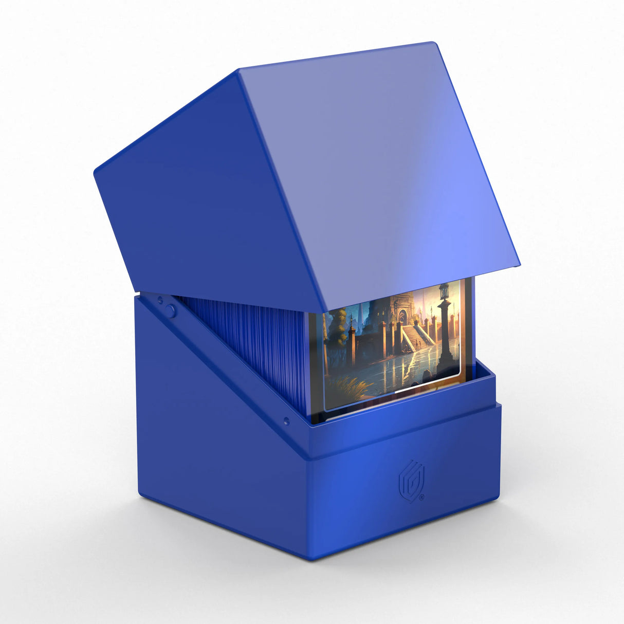 Ultimate Guard Deck Case Boulder 100+ Solid Opaque Blue