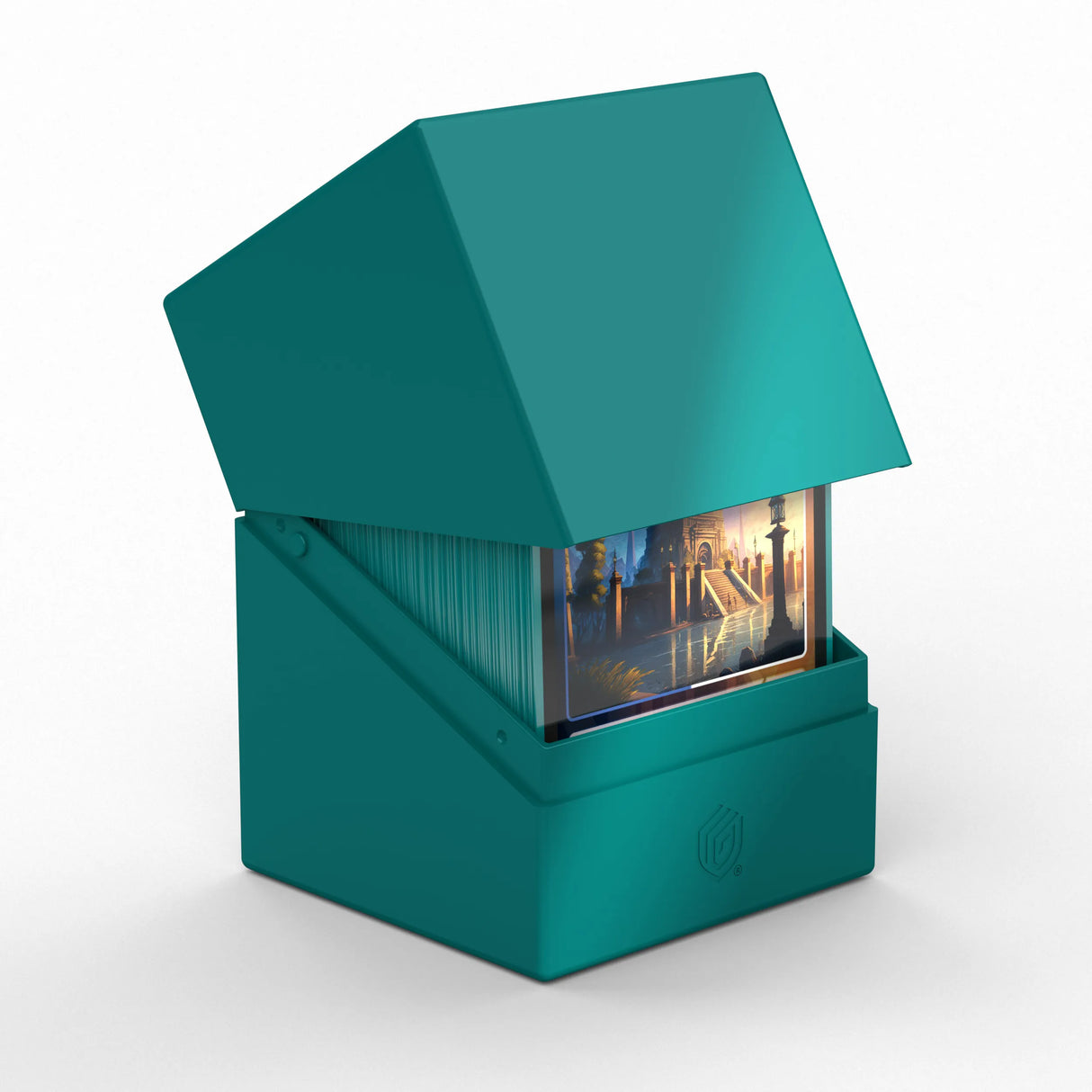 Ultimate Guard Deck Case Boulder 100+ Solid Opaque Petrol