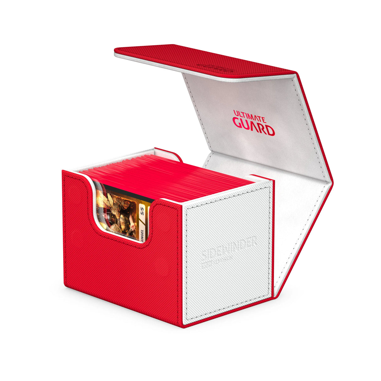 Ultimate Guard Deck Case Sidewinder Synergy 100+ Xenoskin Red/White