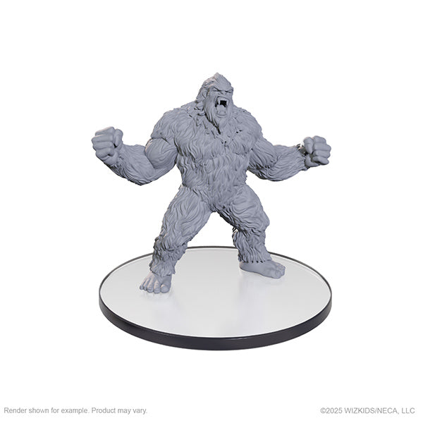 WizKids Deep Cuts Miniatures: Unpainted Minis- Wave 26- Bigfoot