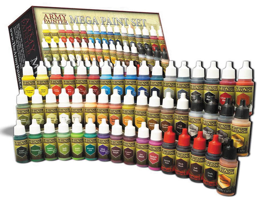 The Army Painter Warpaints: Mega Paint Set