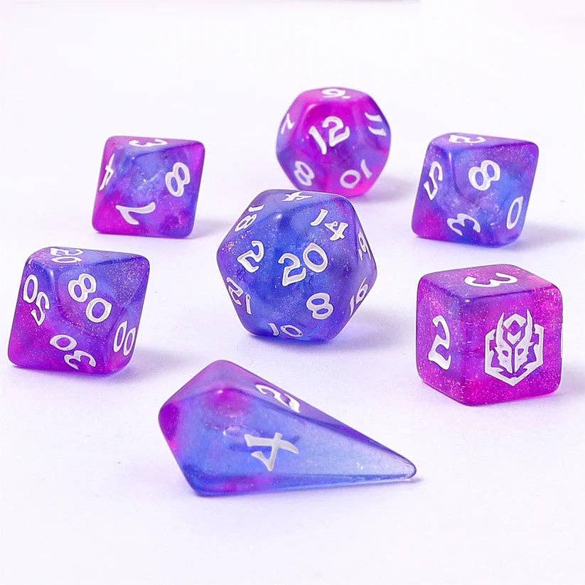 Hymgho Premium Dice - Mini Polymer RPG Dice Set - Fairy Farts