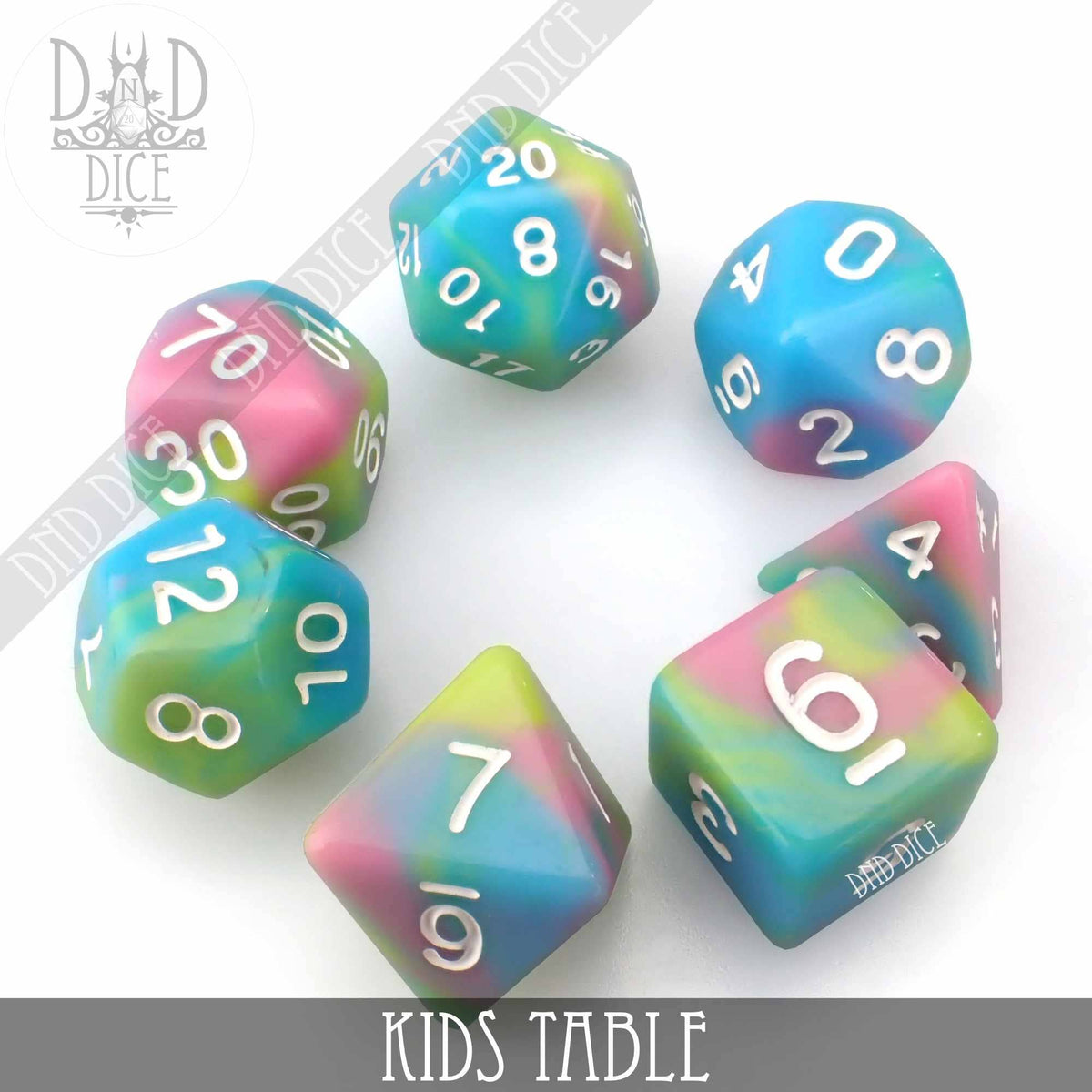 DND Dice - Kids Table