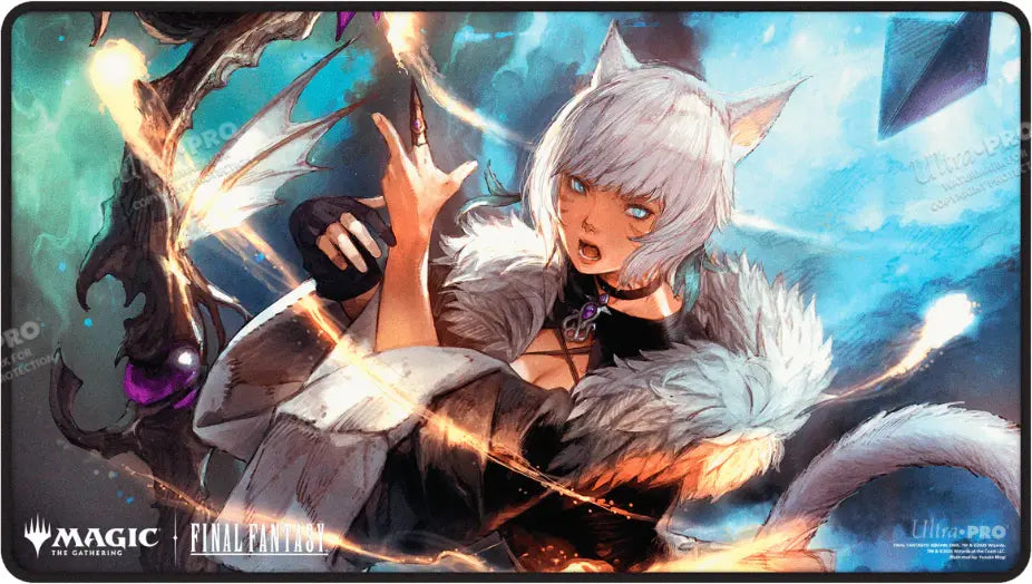 Ultra Pro: Magic The Gathering- FINAL FANTASY Y'shtola Rhul Black Stitched Playmat