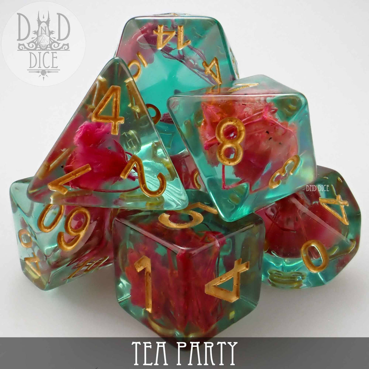DND Dice - Tea Party