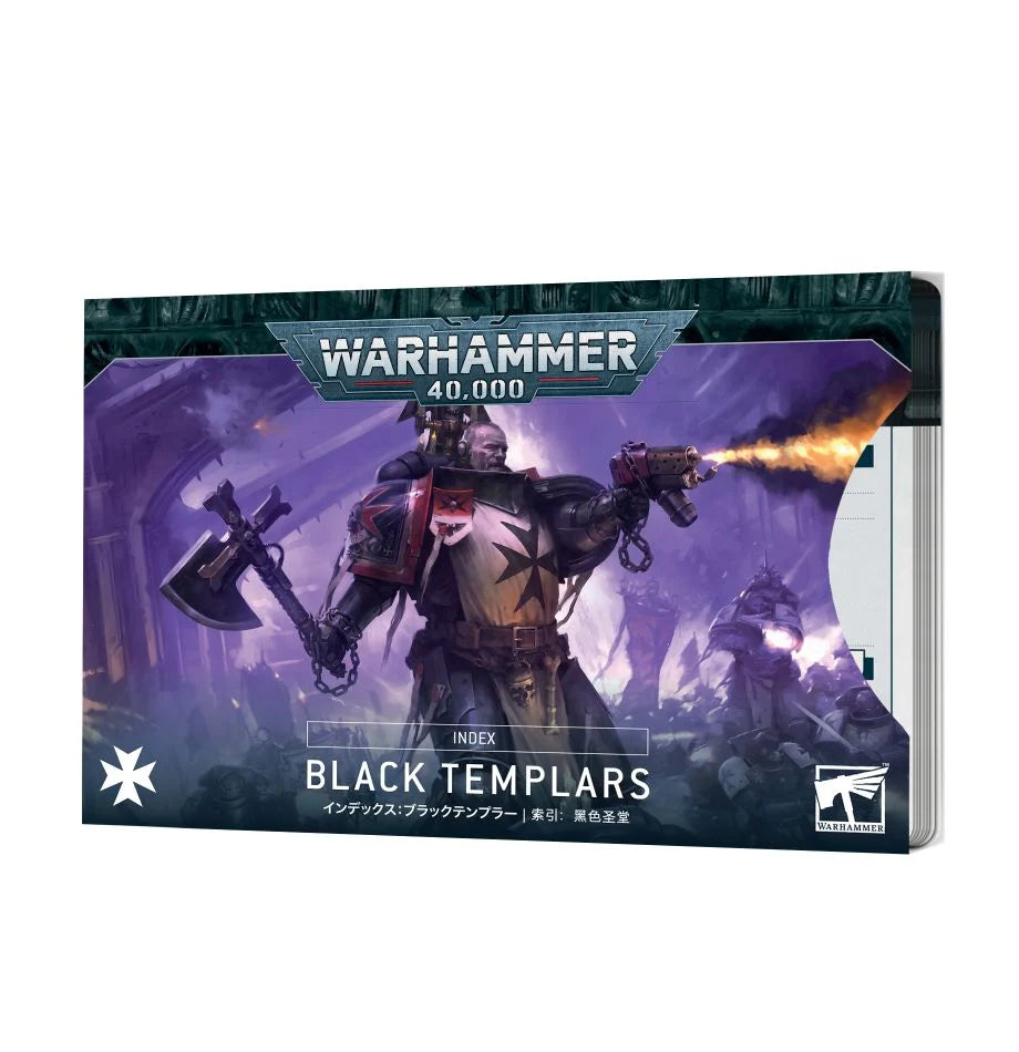 Warhammer 40,000: Index Card - Black Templars