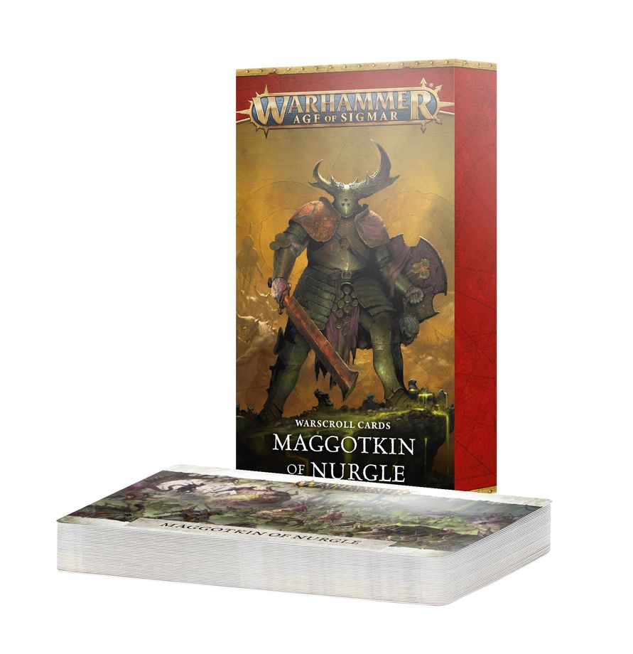 Warhammer Age of Sigmar: Warscroll Cards: Maggotkin of Nurgle