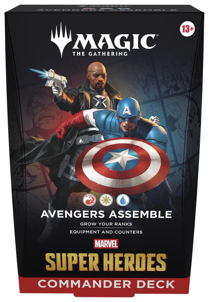 Magic the Gathering CCG: MARVEL Super Heroes Commander Deck