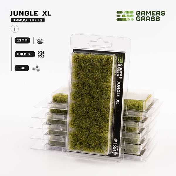 Gamers Grass Tufts: Tufts- Jungle XL 12mm- Wild XL