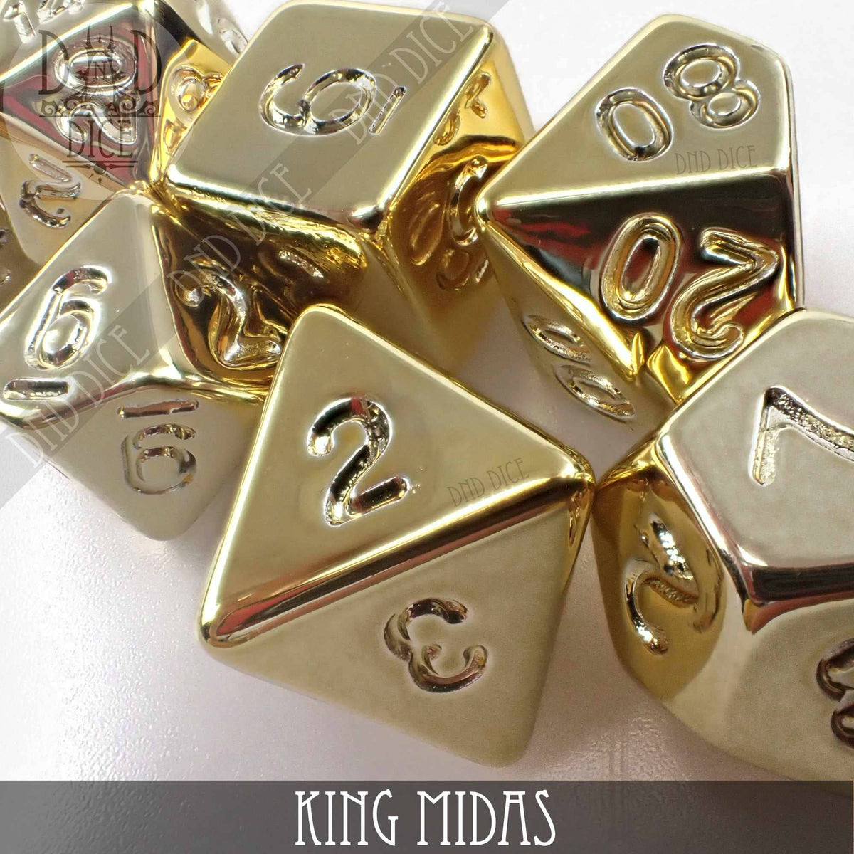 DND Dice - King Midas
