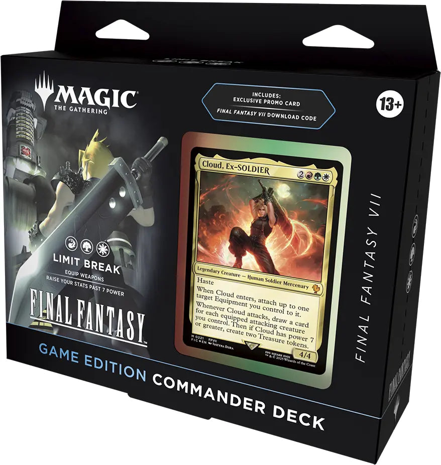 Magic the Gathering CCG: Final Fantasy Commander Deck FF VII Video Game