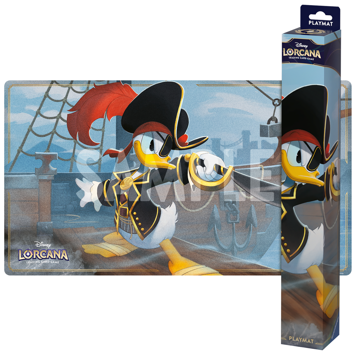 Disney Lorcana TCG: Azurite Sea - Playmat, Donald Duck