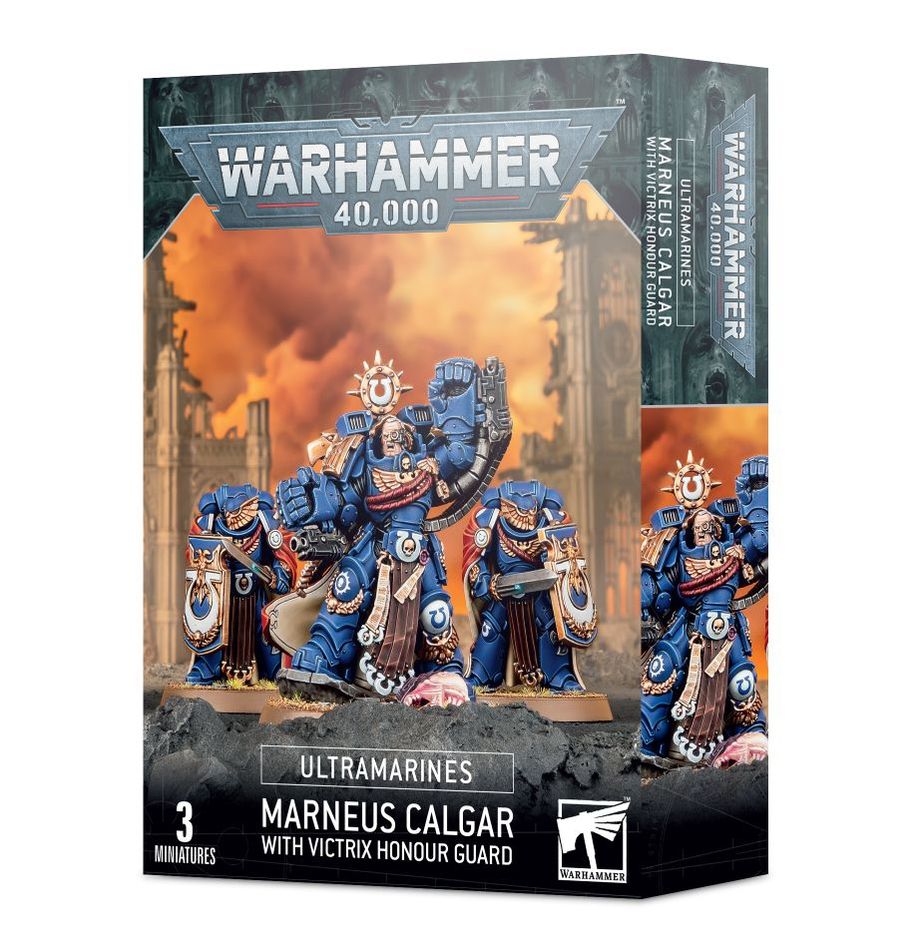 Warhammer 40,000 Space Marines - Marneus Calagar w/ Victrix Honour Guard