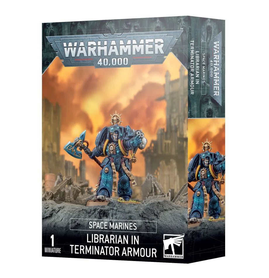 Warhammer 40,000 Space Marines - Librarian in Terminator Armour
