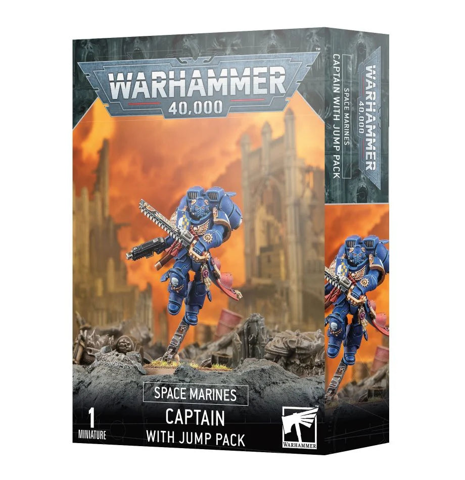 Warhammer 40,000: Space Marines - Captain with Jump Pack