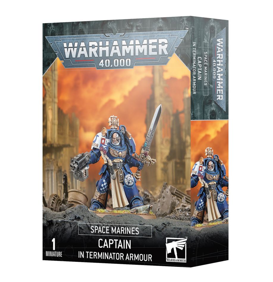Warhammer 40,000 Space Marines - Captain in Terminator Armour