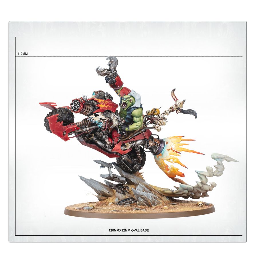 Warhammer 40k- Orks: Wazdakka Gutsmek