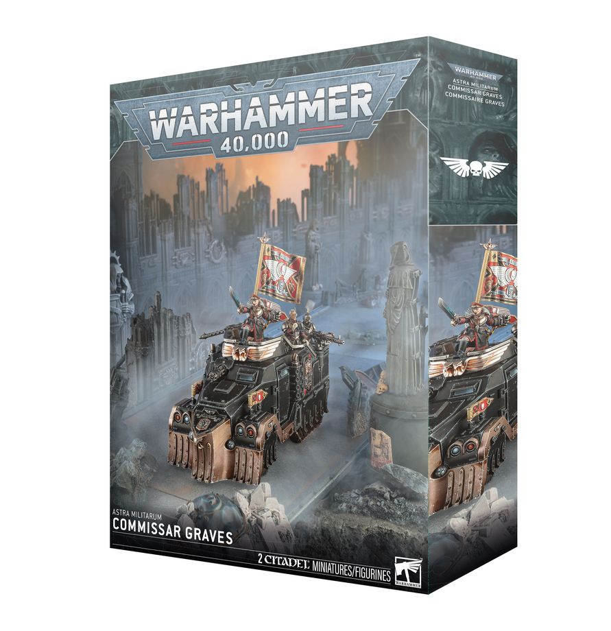 Warhammer 40k- Astra Militarum: Commissar Graves
