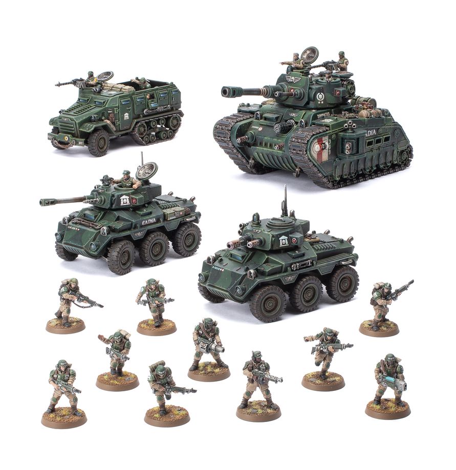 Warhammer 40k- Armageddon Battalion: Astra Militarum