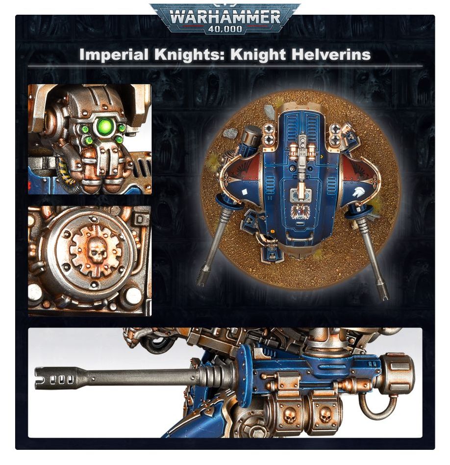 Warhammer 40,000: Imperial Knights - Knight Armigers