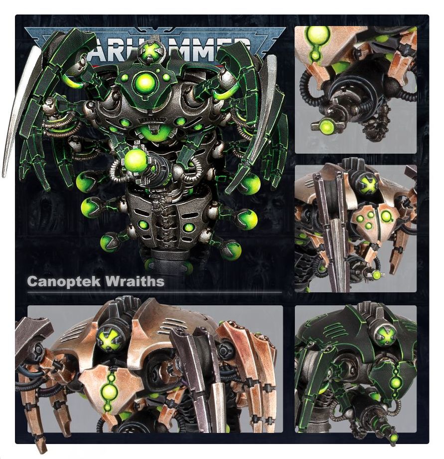 Warhammer 40,000 Necrons: Canoptek Wraiths