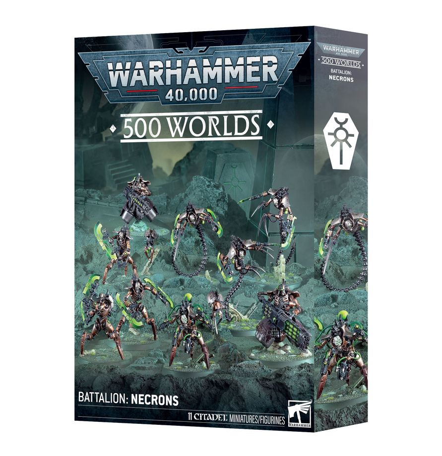 Warhammer 40,000- 500 Worlds Battalion Necrons