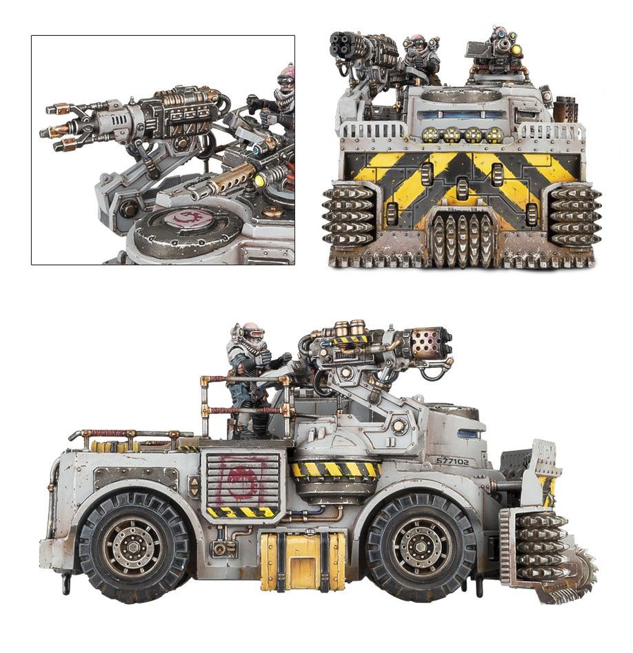 Warhammer 40,000: Genestealer Cult - Goliath Rockgrinder