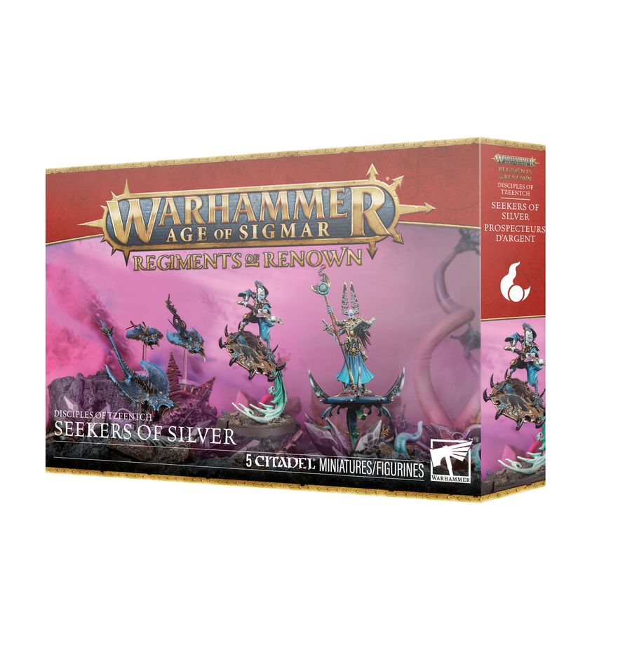 Warhammer Age of Sigmar Regiments of Renown: Seekers of Silver
