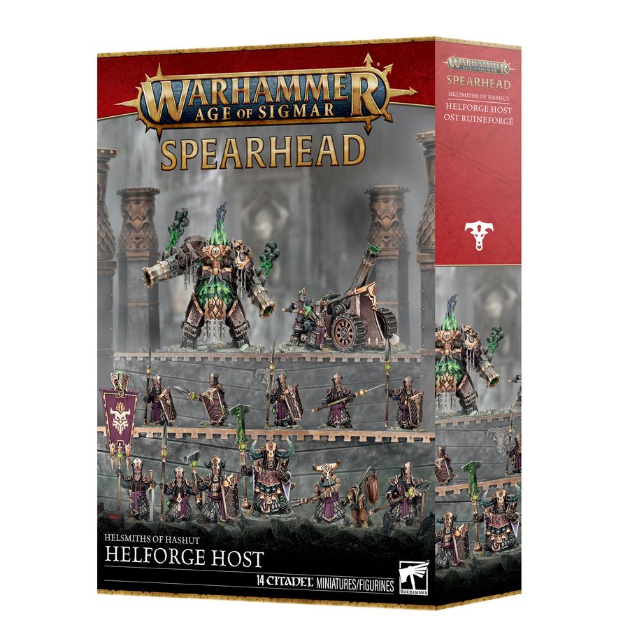 Warhammer Spearhead: Helsmiths of Hashut – Helforge Host