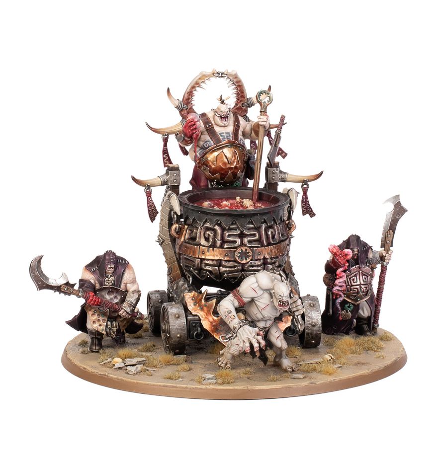 Warhammer: Age of Sigmar Ogor Mawtribes- Redd the Maw – High Slaughtermaster
