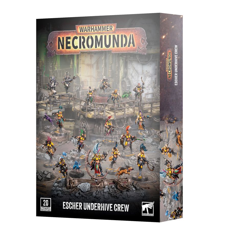 Warhammer Necromunda Skirmish: Escher Underhive Crew